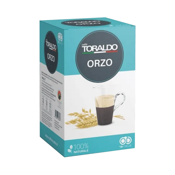 18 Cialde Compostabili Orzo Caffè Toraldo