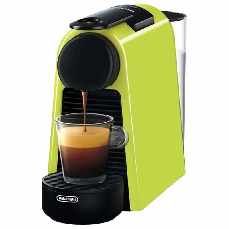 Macchina da Caffè Nespresso Essenza Mini colore Lime De Longhi EN85.L