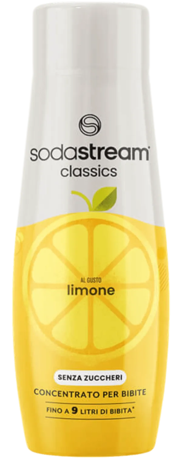 SodaStream - Concentrato per Bevanda al gusto di Limone Zero 440 ML