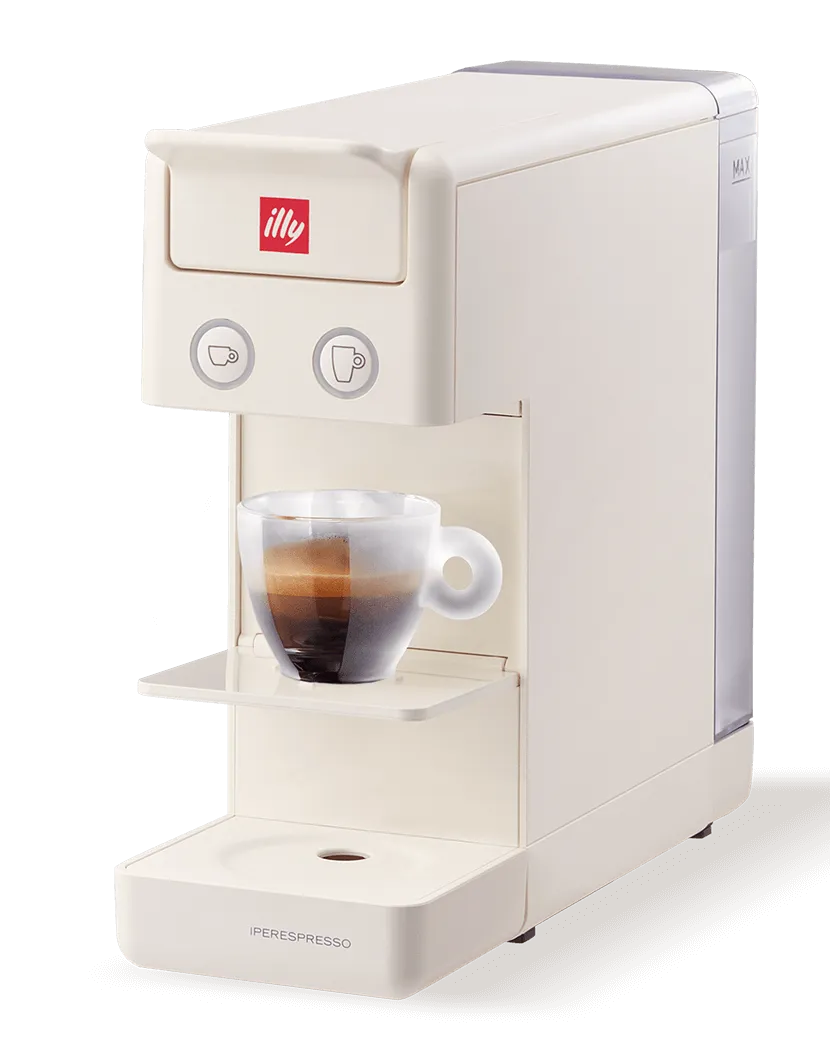 Illy Y3.3 ESPRESSO & COFFEE - Macchina da Caffè Iperespresso Bianca