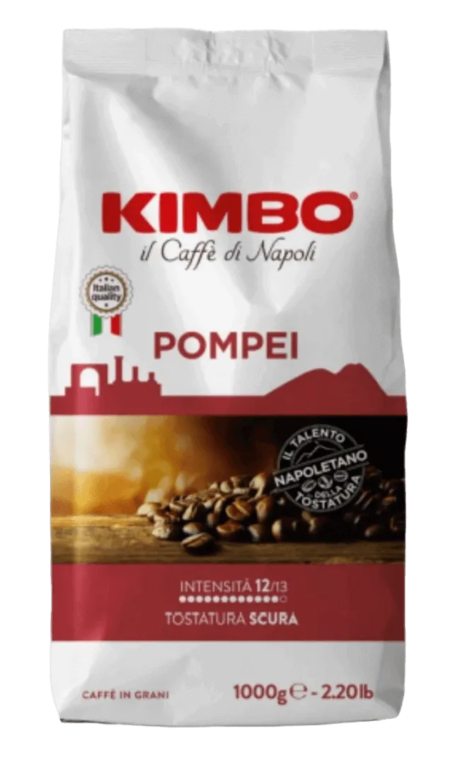 Caffè In Grani Kimbo Miscela Pompei 1kg