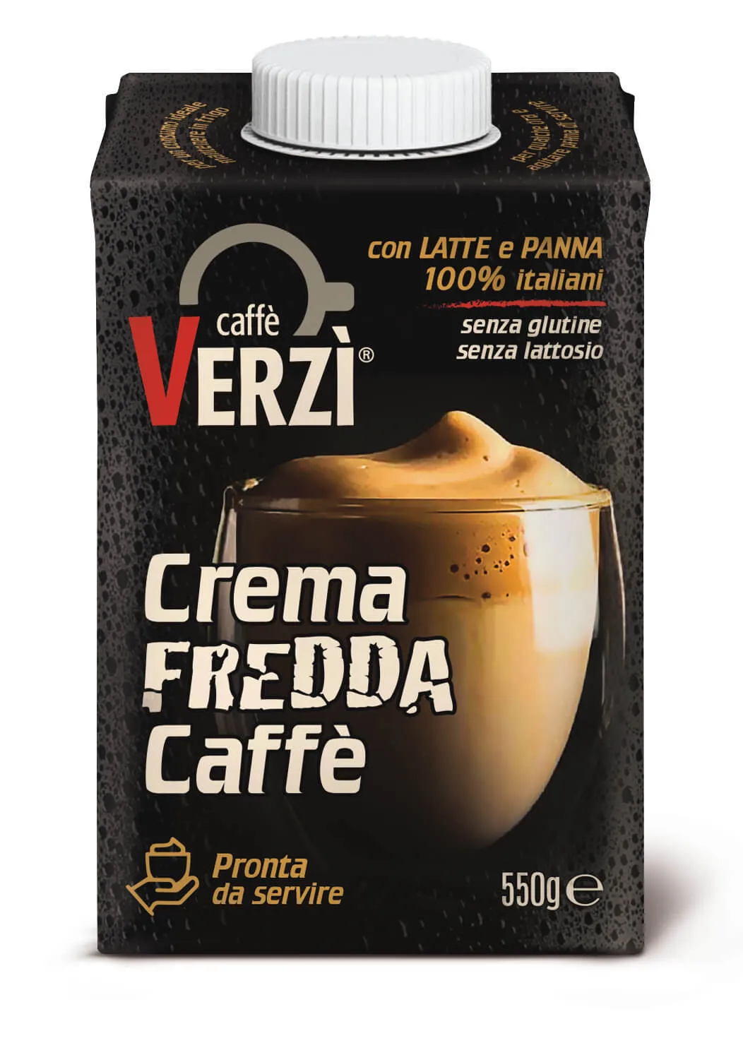 Crema Fredda Caffè Verzì Senza Glutine, Senza Lattosio 550 g