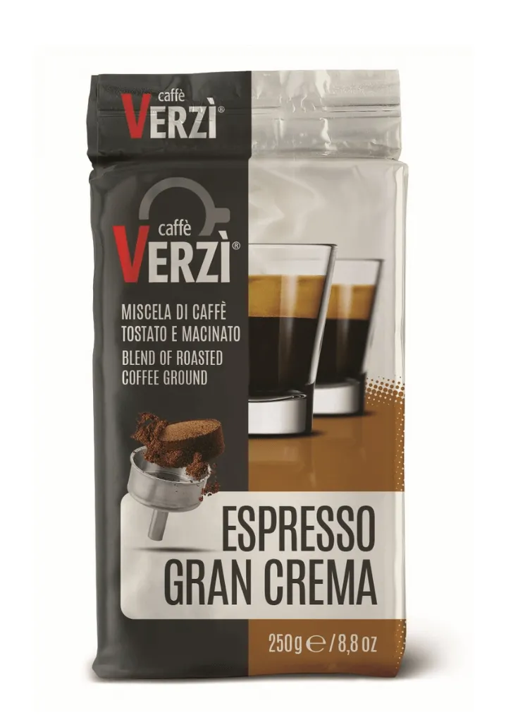 Caffè Verzì Macinato Espresso Gran Crema 250 g