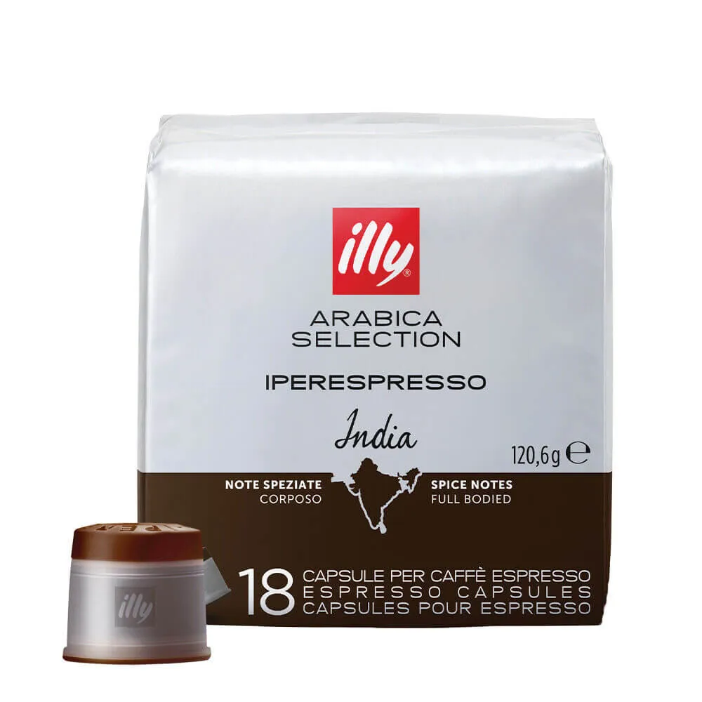 18 Capsule Caffè ILLY Iperespresso Miscela India