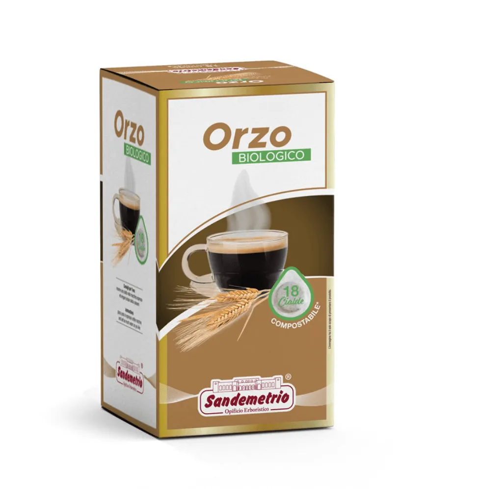 Orzo Biologico Sandemetrio 18 Cialde Ese 44 Filtro Carta