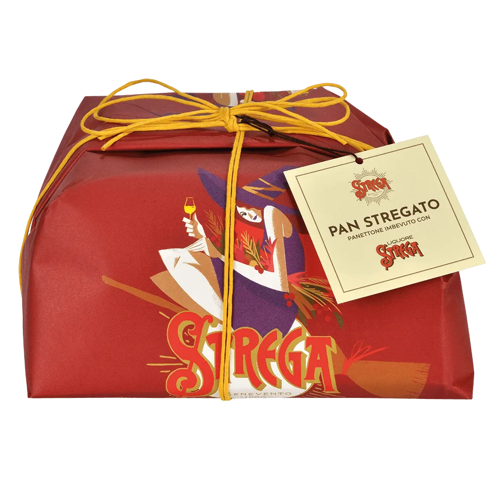 Pan Stregato - Panettone imbevuto con Liquore Strega 850g