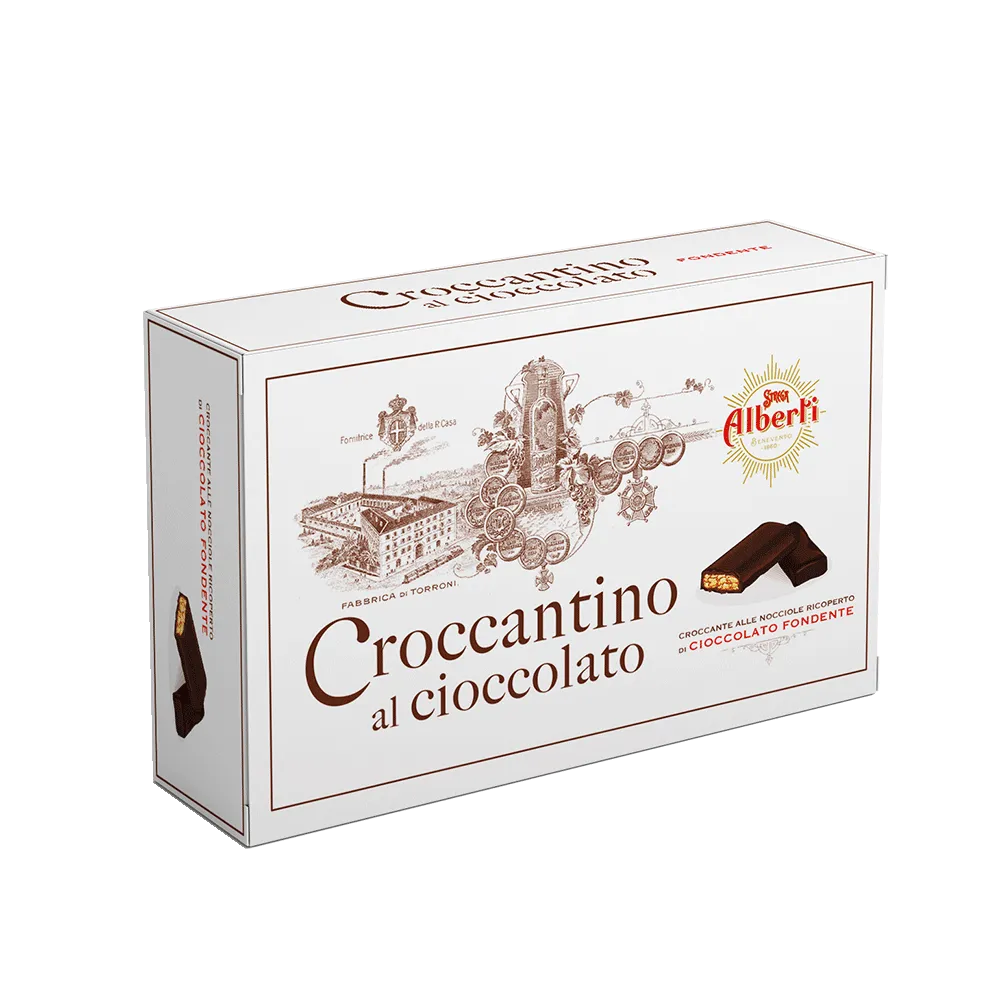 Croccantino al Cioccolato e Nocciole Strega Confezione 300 g