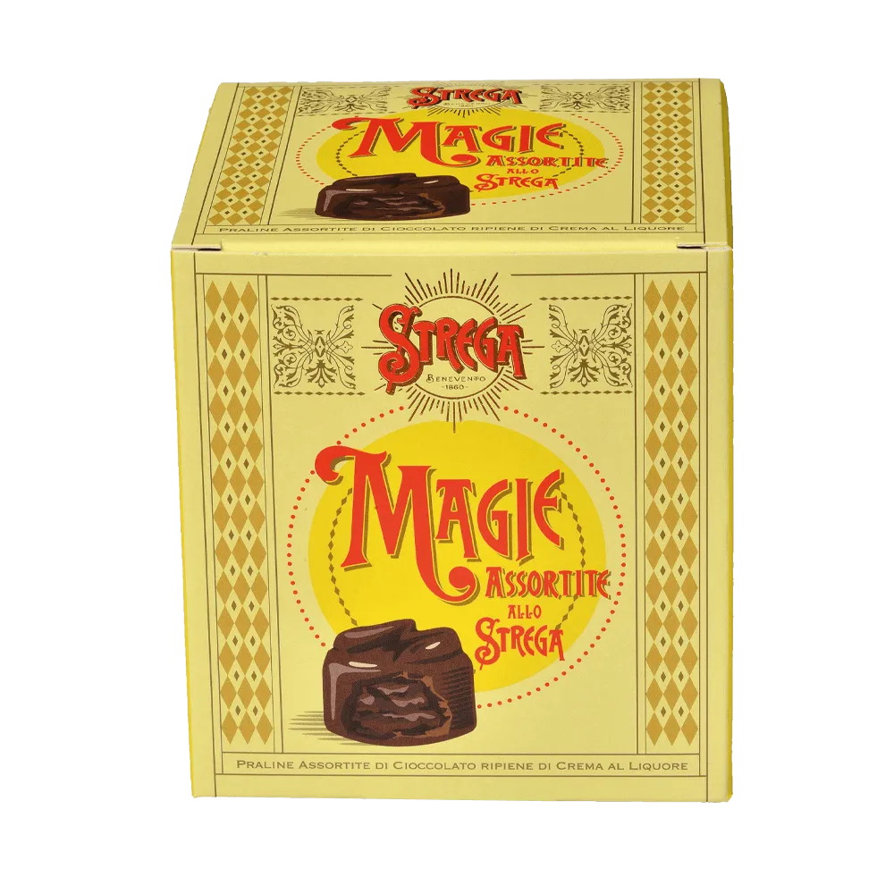 Cubotto Magie Assortite - Praline ripiene Strega 200g