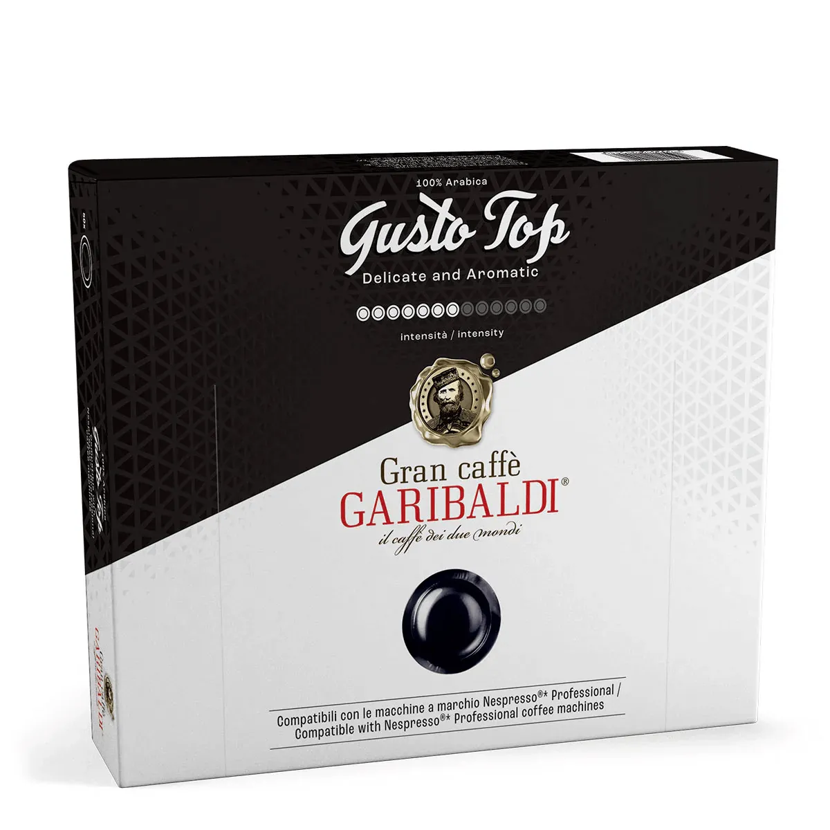 50 Capsule Gran Caffè Garibaldi Gusto Top compatibili Nespresso® Professional* - Cialde Alluminio