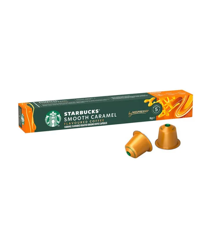 10 Capsule Starbucks Smooth Caramel by Nespresso per macchine Nespresso