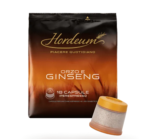 18 Capsule Ginseng Iperespresso illy - Orzo e Ginseng Hordeum