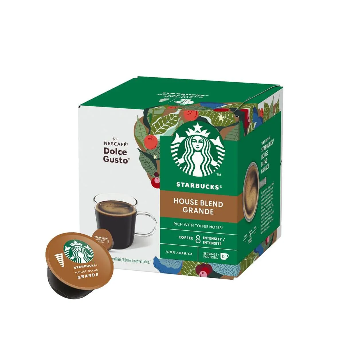 12 capsule Starbucks House Blend Americano per Nescafé Dolce Gusto