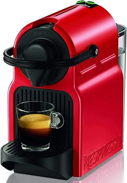 Macchina da Caffè Nespresso Inissia colore Rosso Krups XN1005.25AT - Macchina Espresso