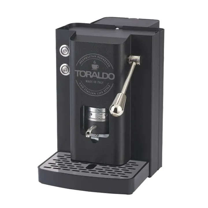 Macchina da caffè Toraldo Rock a cialde Colore Nero - Macchina Espresso