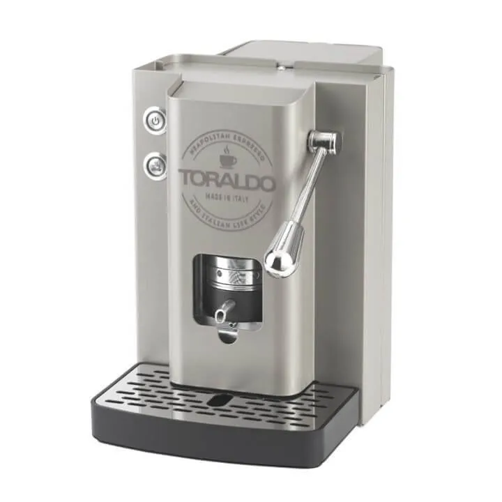 Macchina da caffè Toraldo Rock a cialde Colore Grigio - Macchina Espresso