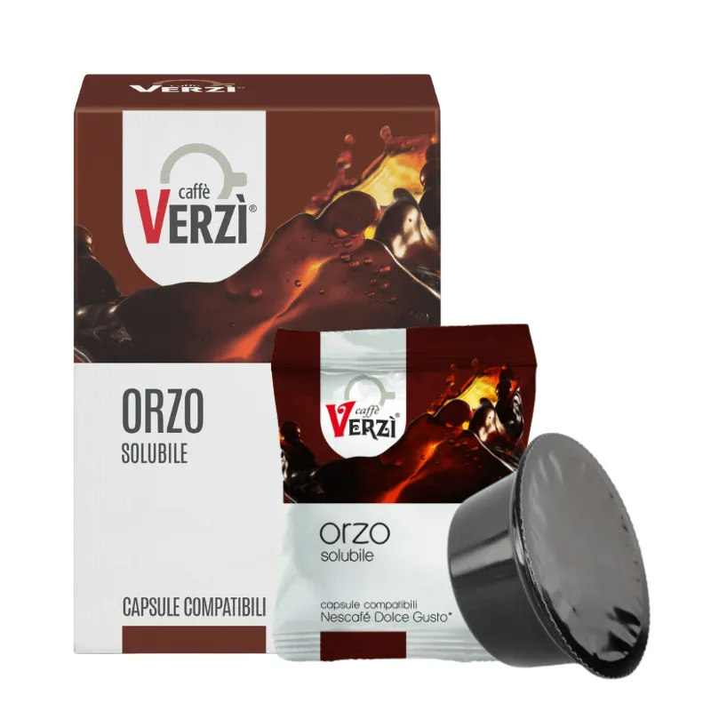 50 Capsule Orzo Caffè Verzì compatibili con Lavazza Firma - Caffè d'Orzo