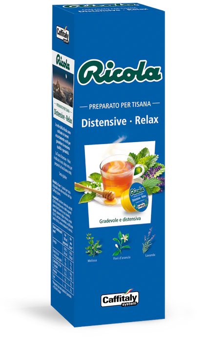 Ricola Tisana Distensive Relax – 10 Capsule Originali Caffitaly System
