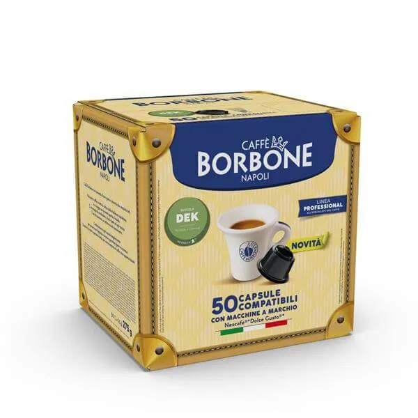 50 Capsule Borbone Blu - Compatibili Dolce Gusto® Intensità 8/10