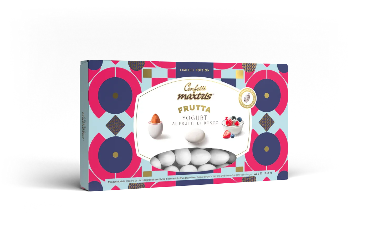 Maxtris Confetti Limited Edition – Yogurt ai Frutti di Bosco 500g