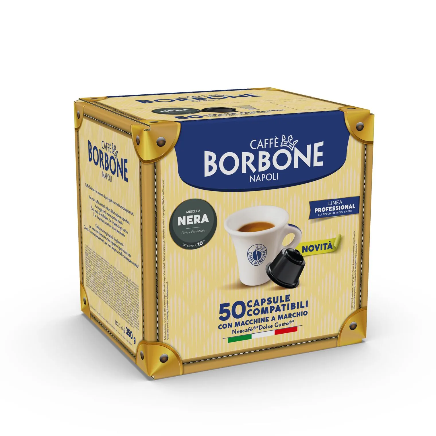 50 Capsule Borbone Compatibili Dolce Gusto® – Miscela Nera