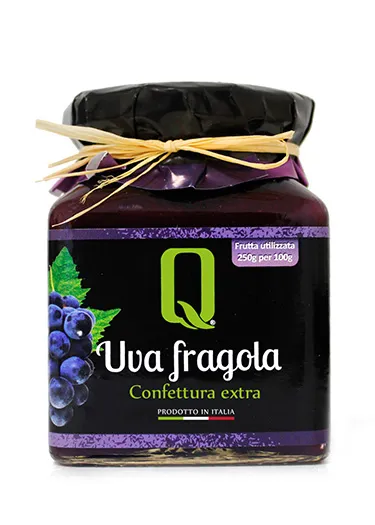 Confettura Extra di Uva Fragola Quattrociocchi 350g