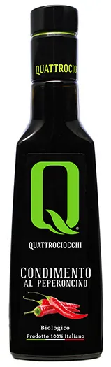 Olio Extravergine di Oliva Quattrociocchi al Peperoncino Bio – 250ml