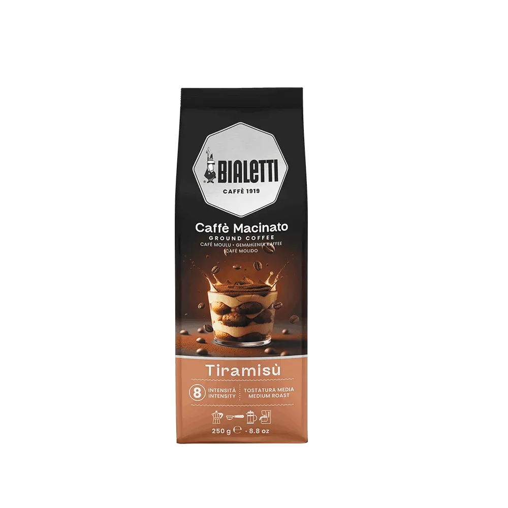 Caffè macinato Universale Bialetti Gusto Tiramisù 250 g