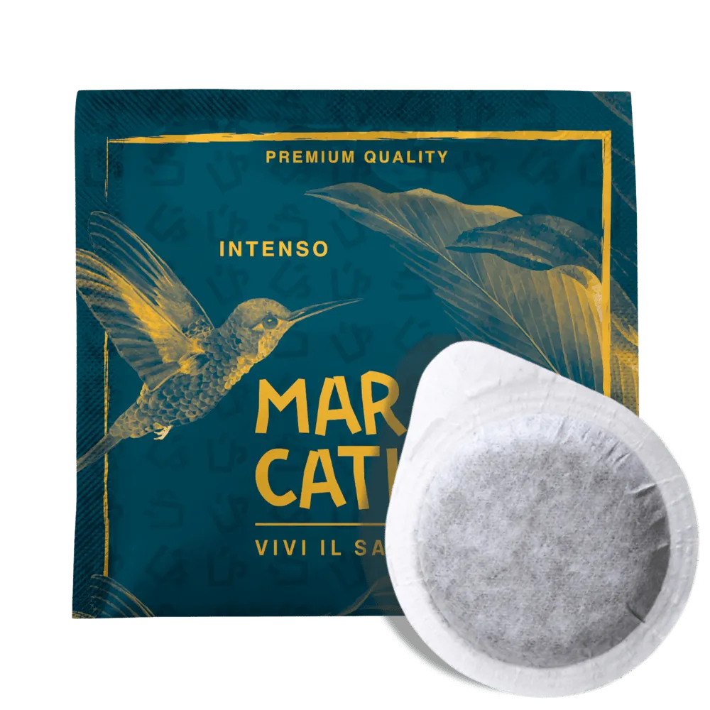 150 Cialde Caffè Maracatú Miscela Intenso ESE - Compostabili, Intensità 10/10