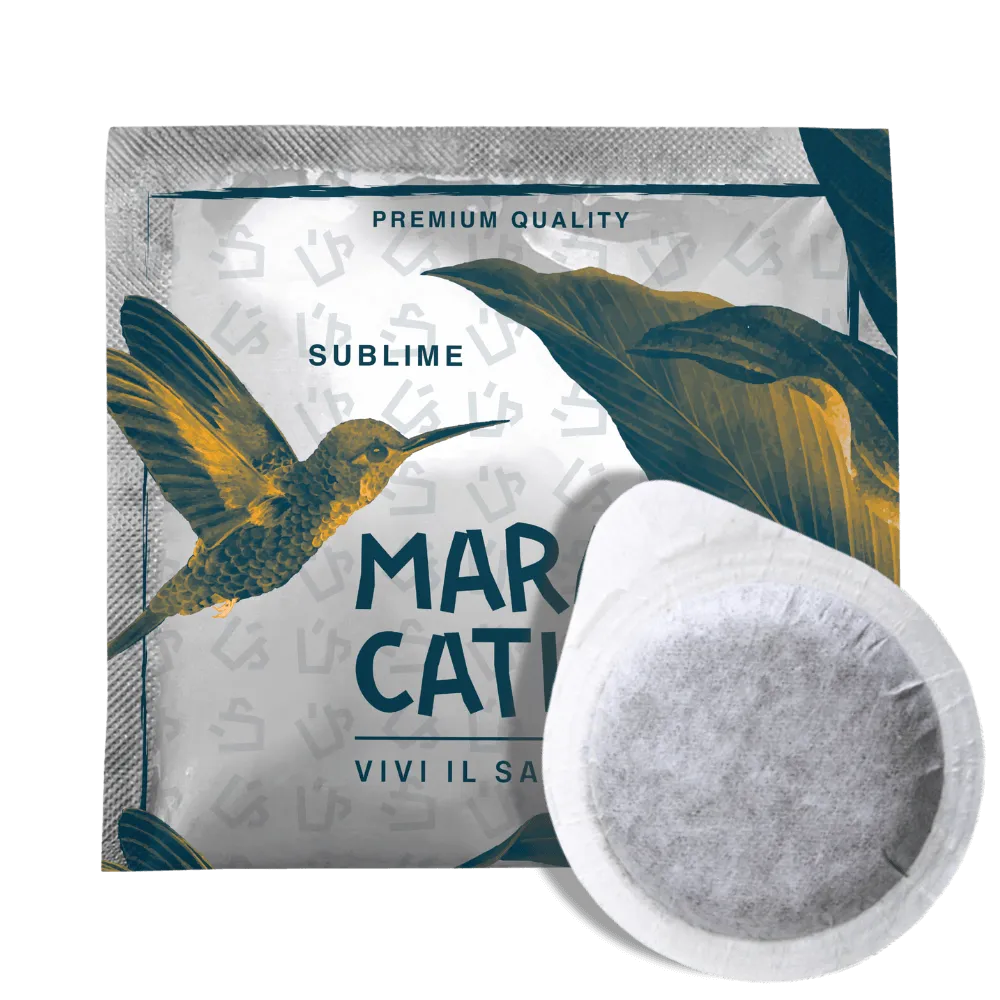 150 Cialde Caffè Maracatú Miscela Sublime ESE - Compostabili, Intensità 8/10