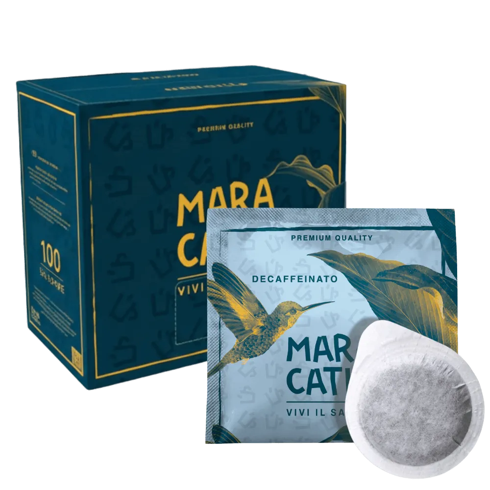 50 Cialde Caffè Maracatú Decaffeinato ESE - Compostabili Intensità 8/10