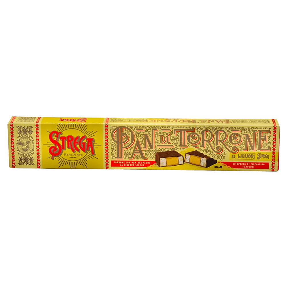 Pan di Torrone Farcito al pan di Spagna e Liquore Strega 150g