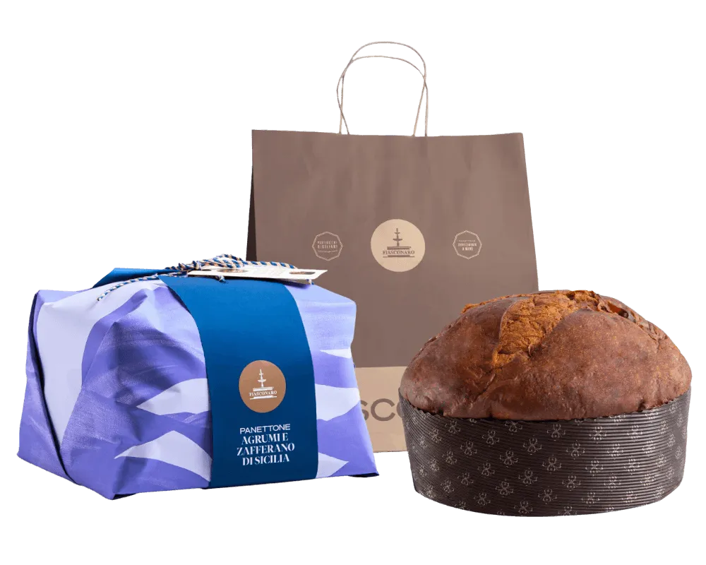 Panettone Fiasconaro Agrumi e Zafferano di Sicilia 1kg