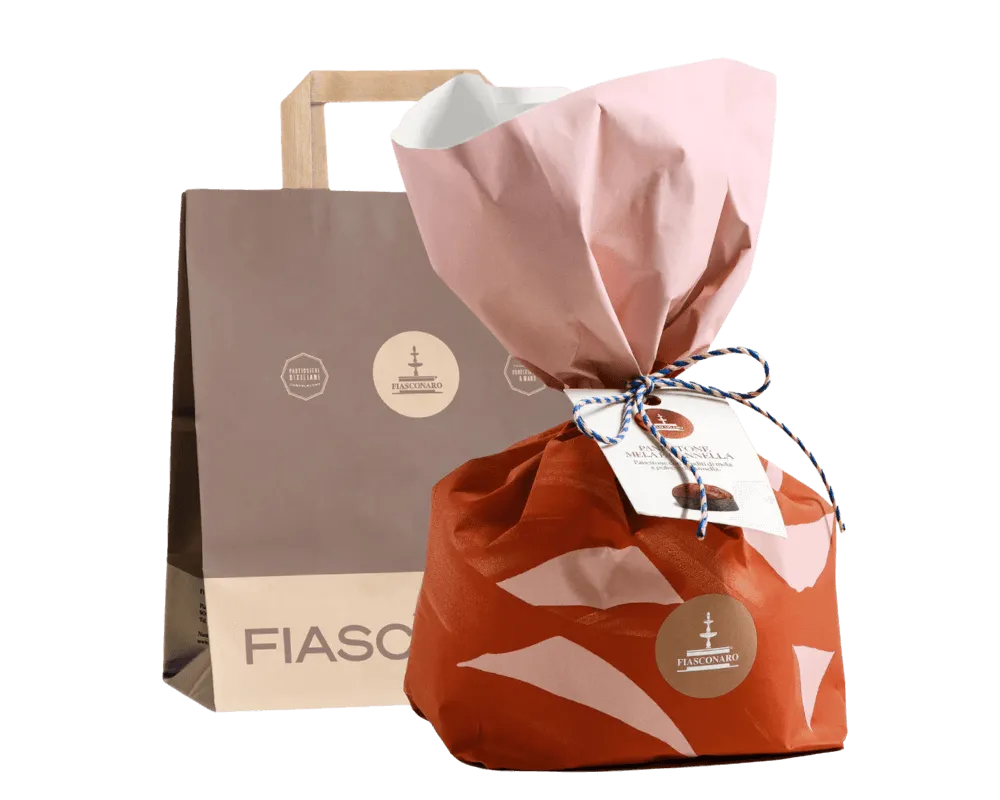 Panettone Fiasconaro Mela e Cannella 500g – Panettone Artigianale Siciliano