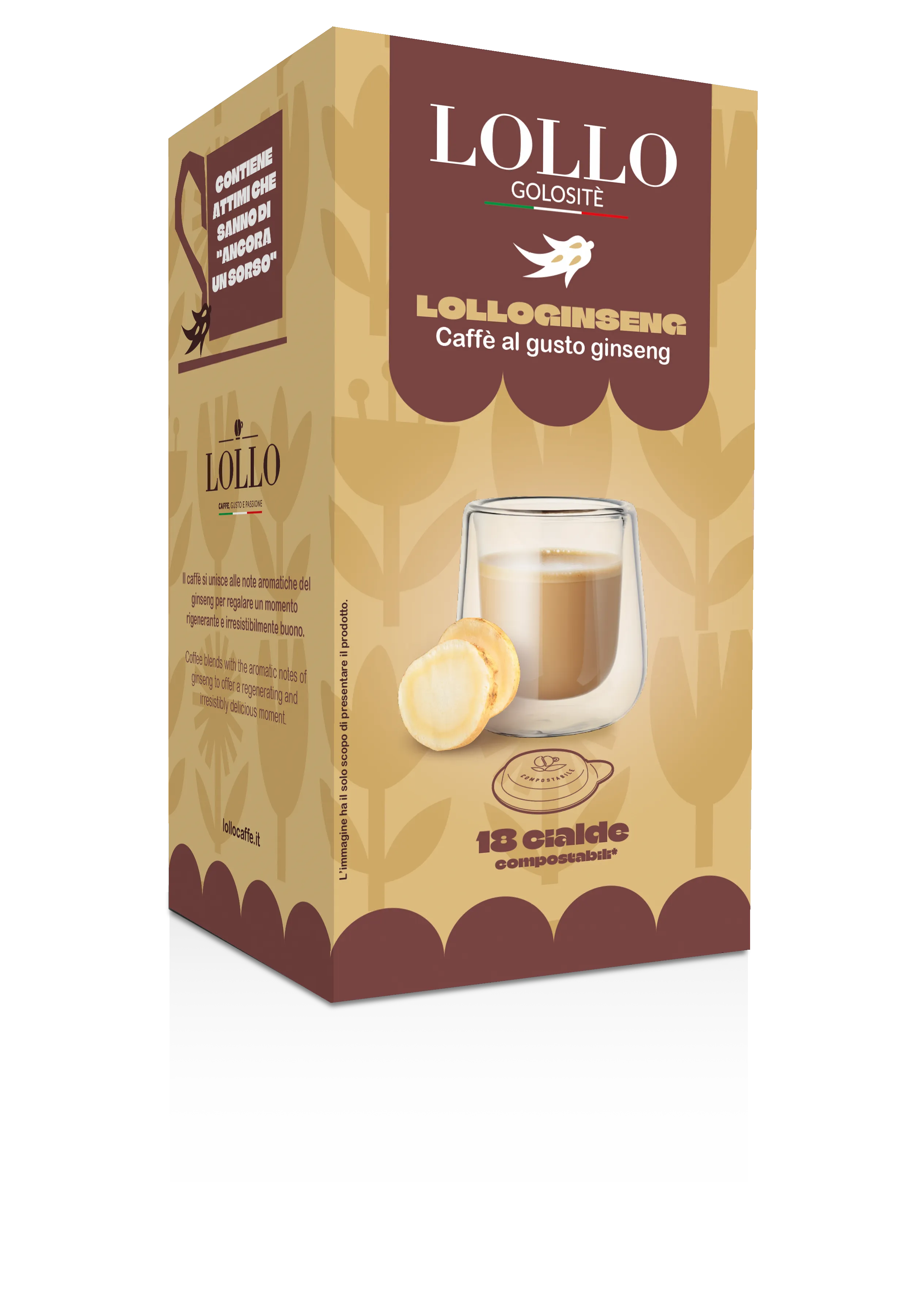 18 Golositè Cialda Lollo Ginseng